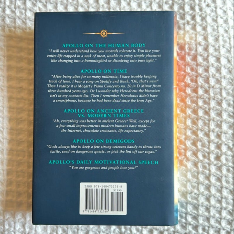Trials of Apollo, the Book One the Hidden Oracle (Trials of Apollo, the Book One)