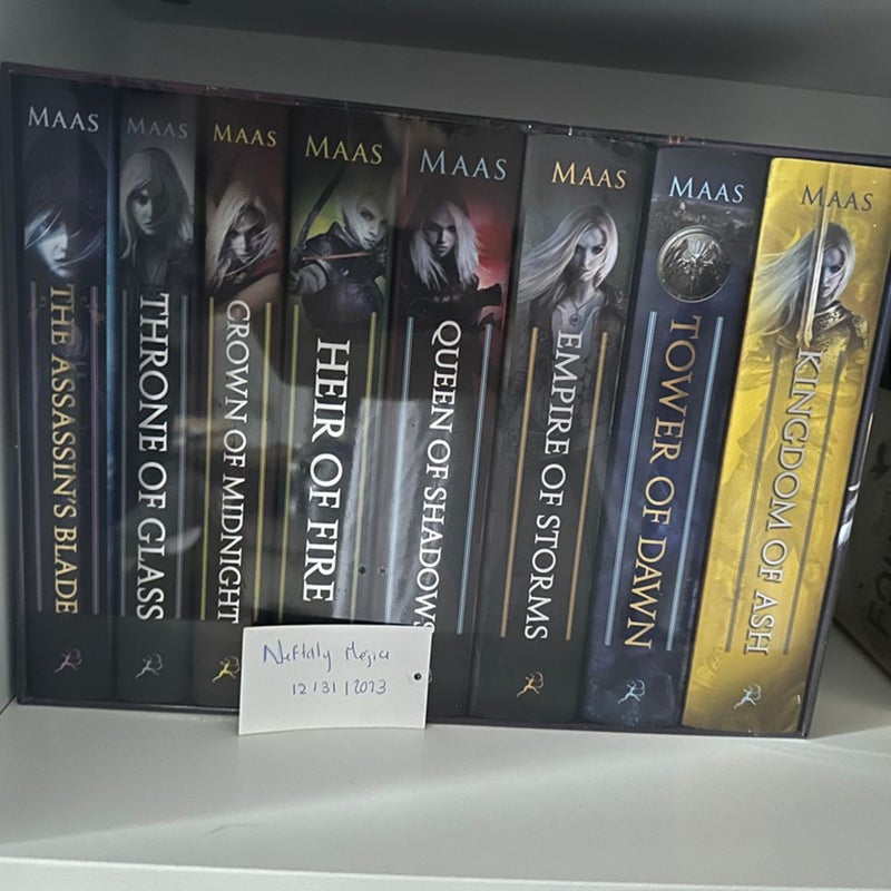 Throne of Glass Box Set - by Sarah J Maas (Hardcover)