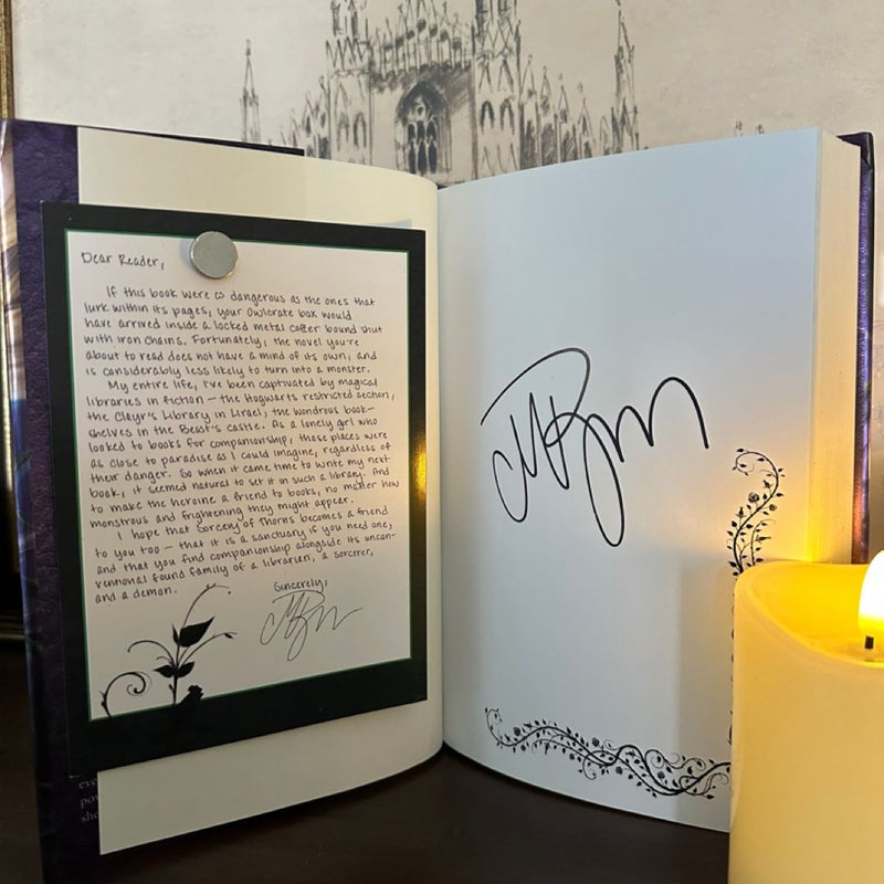 Owlcrate Signed Sorcery of Thorns