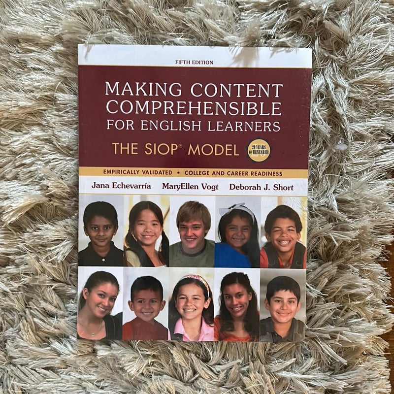 Making Content Comprehensible for English Learners