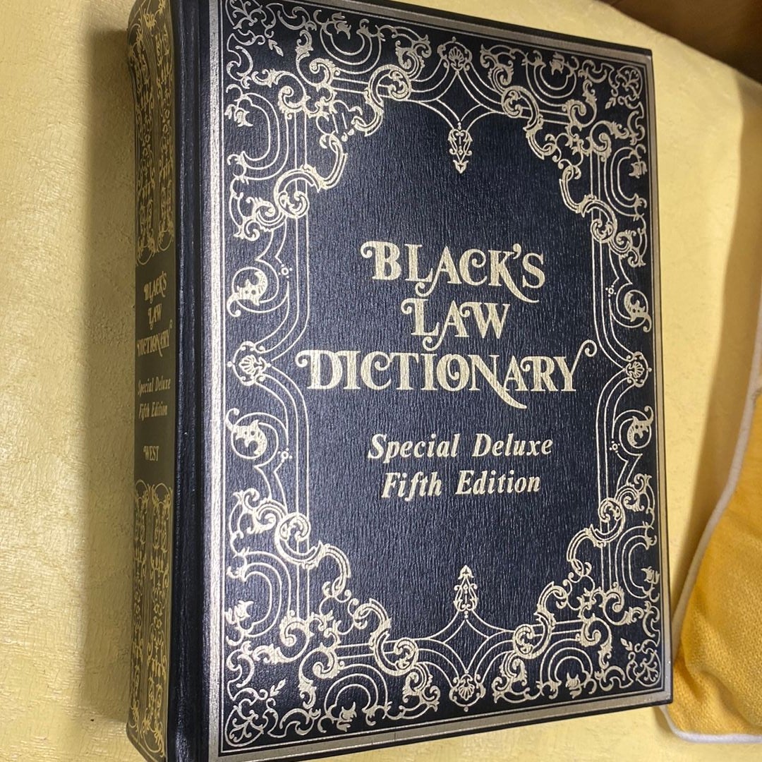 Black's Law Dictionary by Henry C. Black