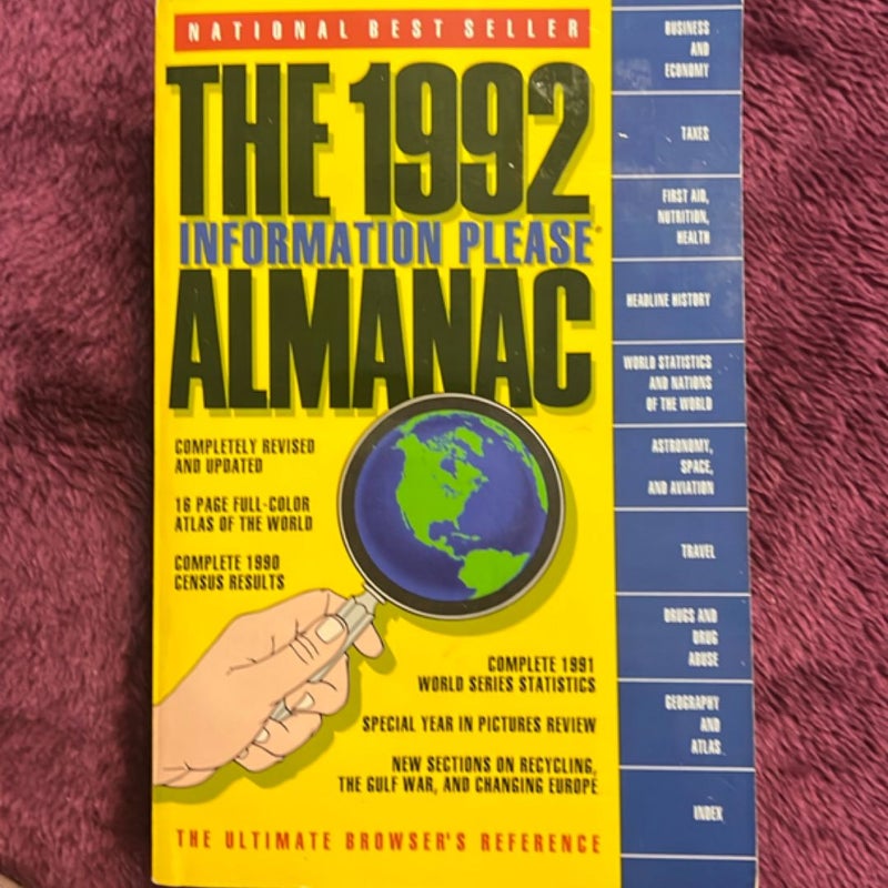 The Information Please Almanac, 1992