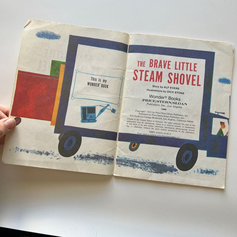 Vintage Book: The Brave Little Steam Shovel