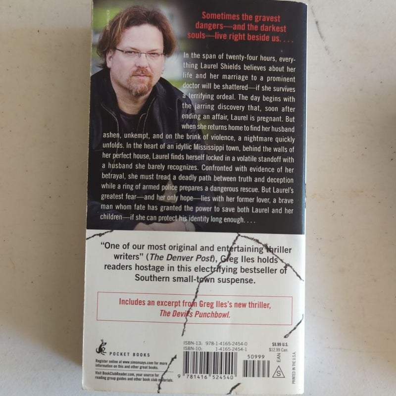 Greg Iles paperbacks X 3: Dead Sleep, 24 Hours, Third Degree 