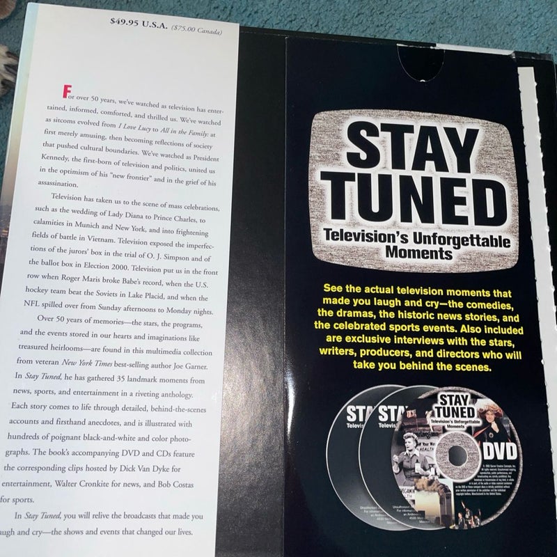 Stay Tuned Hardcover book