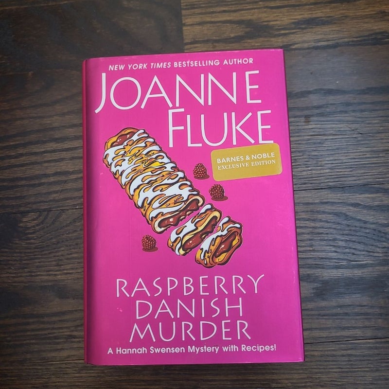 Raspberry Danish Murder--Barnes and Noble Exclusive Autographed 