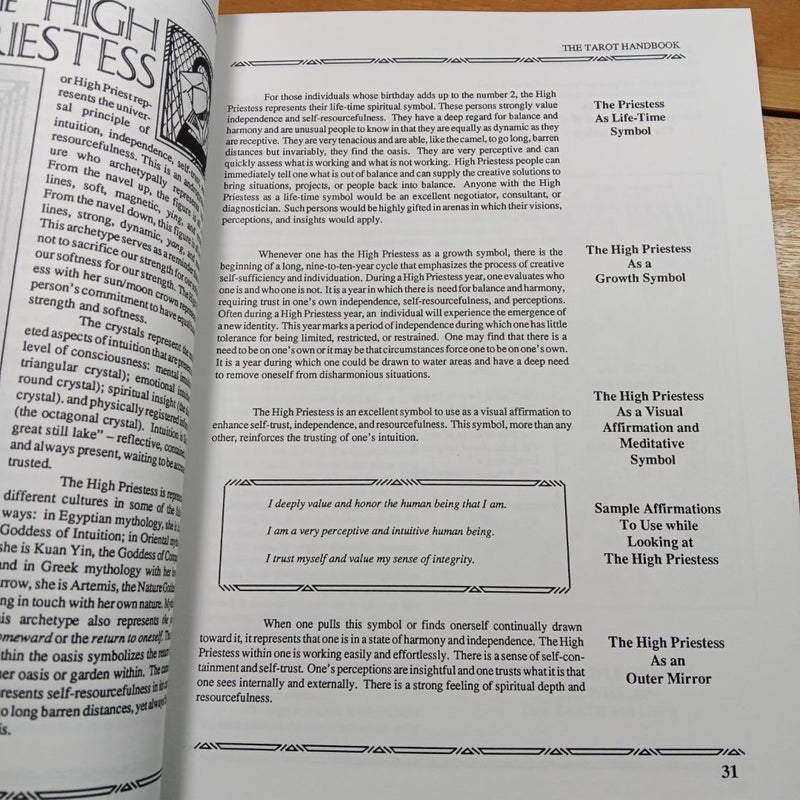 The Tarot Handbook