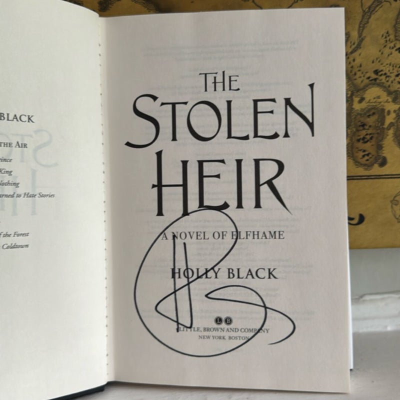 The Stolen Heir: Signed