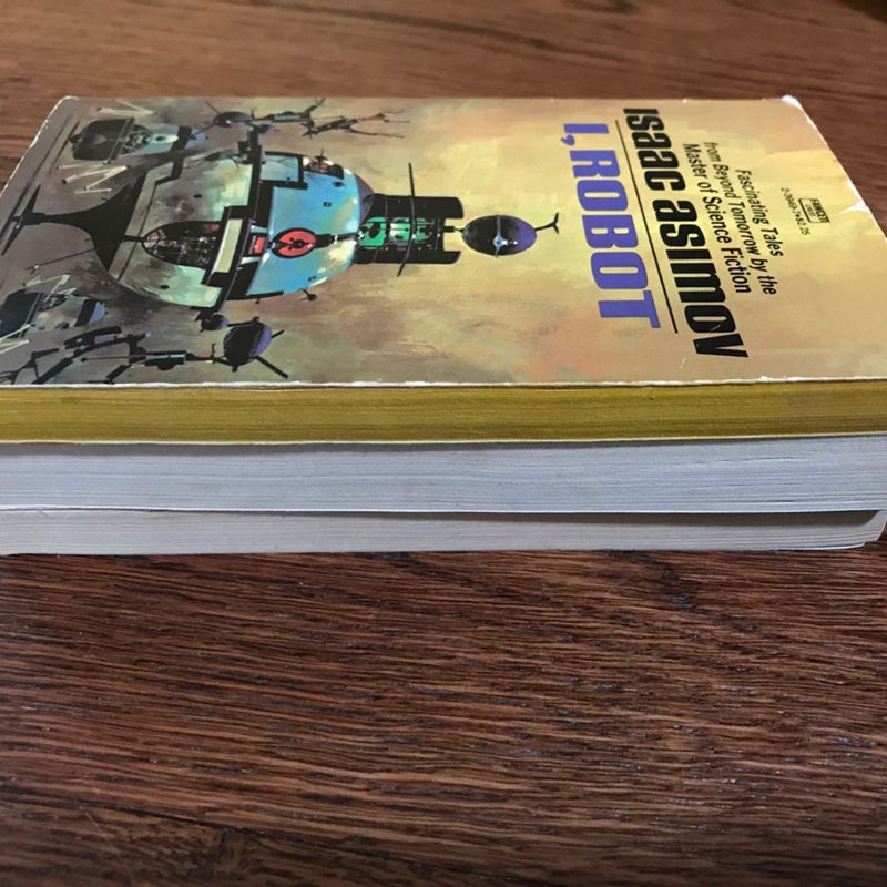 Lot Of (3) Vintage Science Fiction - I, Robot, Martian Chronicles, 1984 - Isaac Asimov, Ray Bradbury, George Orwell, Paperback