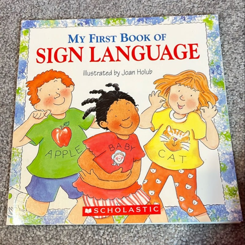 My First Book of Sign Language