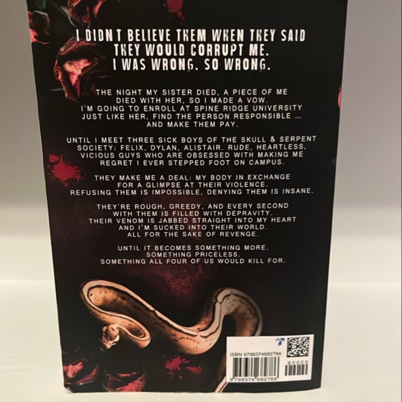 Sick Boys (Dark Bully RH Romance)