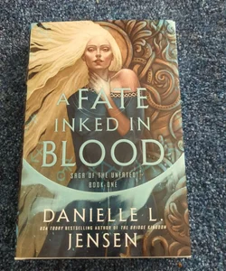 A Fate Inked in Blood - First Ed, Sprayed Edges