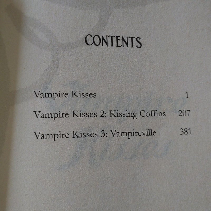 Vampire Kisses: the Beginning