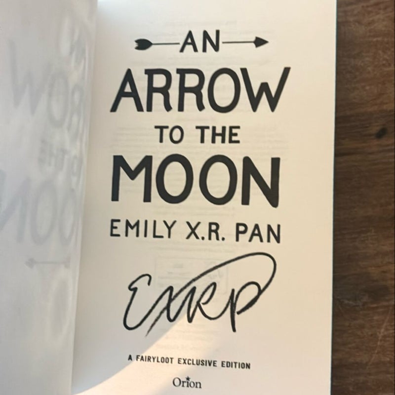 An Arrow to the Moon SIGNED