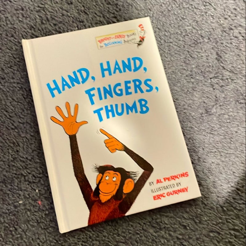 Dr. Seuss Hand, Hand, Fingers,Thumb