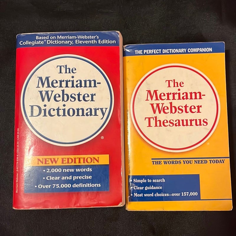 Merriam-Webster Dictionary and Thesaurus