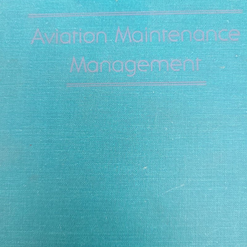 Aviation Maintenance Management