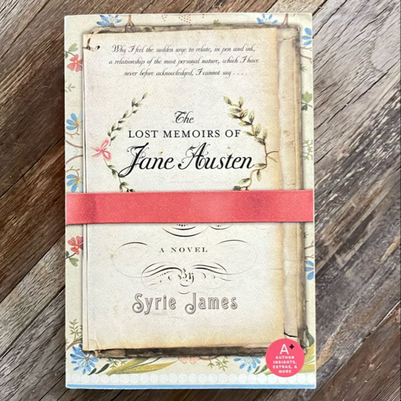 The Lost Memoirs of Jane Austen