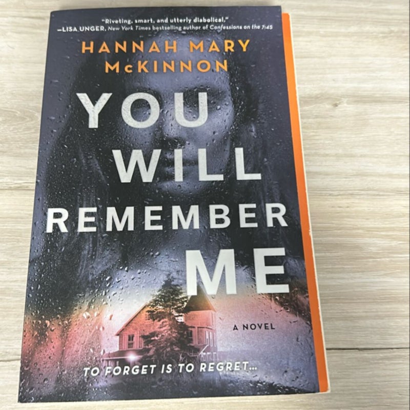 You Will Remember Me