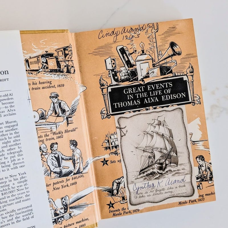 The Story of Thomas Alva Edison ©1952