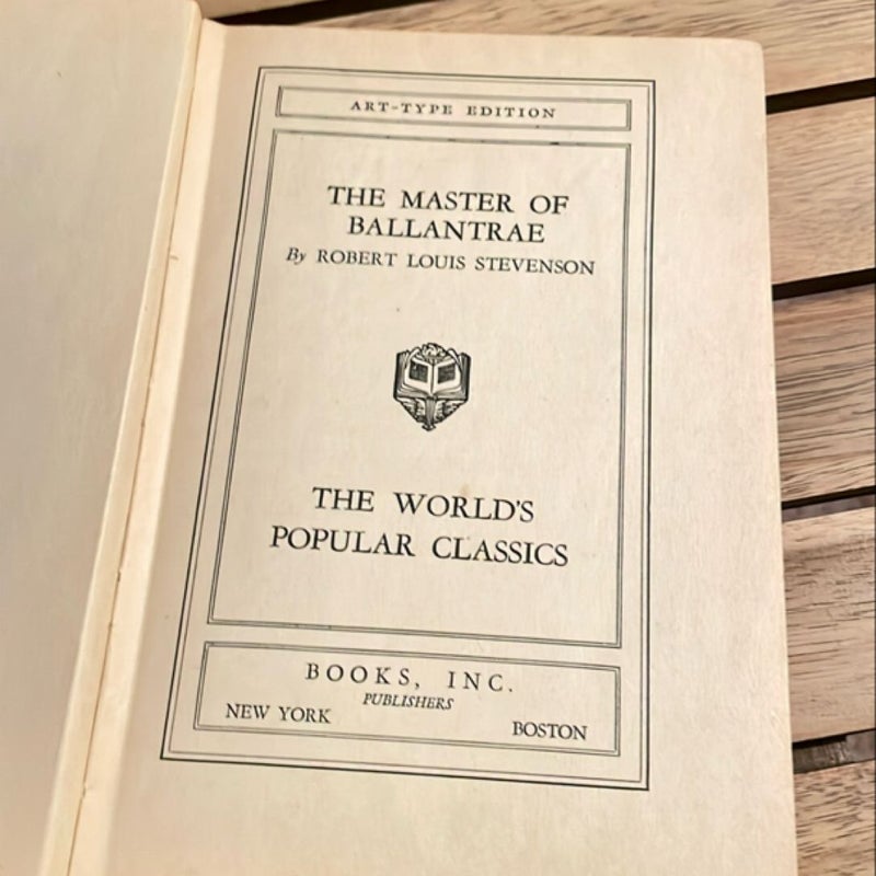The Master of Ballantrae