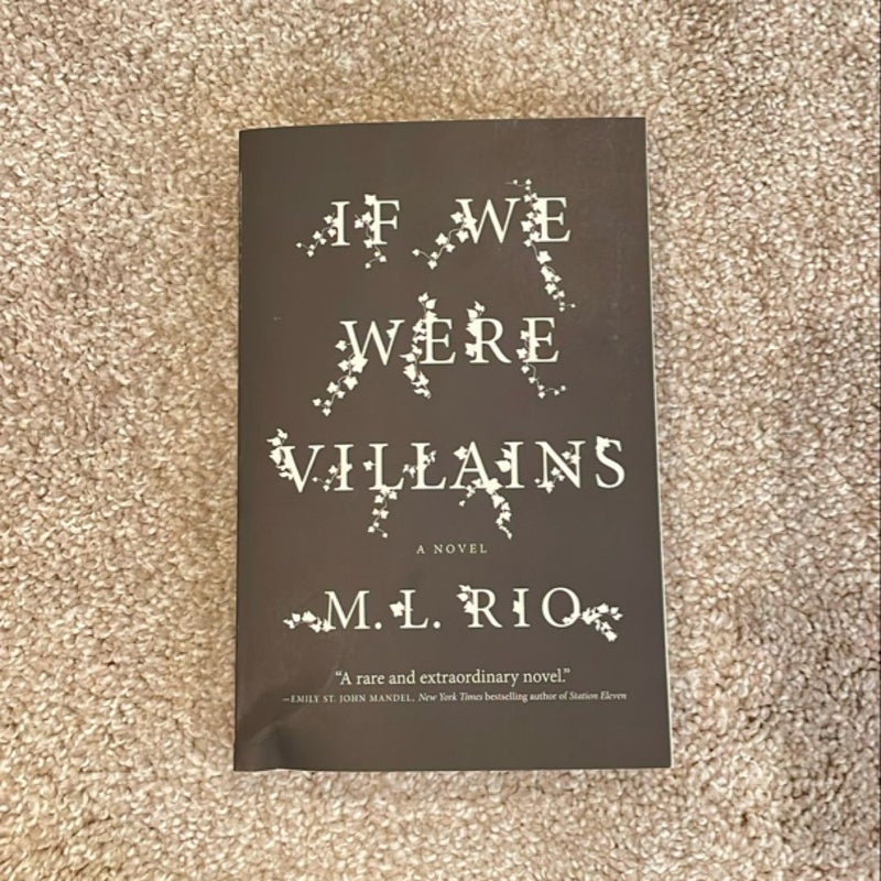 If We Were Villains