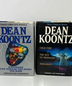 Dean Koontz Three Novels In 1 Book Bundle
