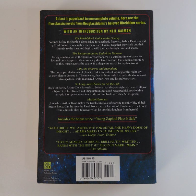 The Ultimate Hitchhiker's Guide to the Galaxy