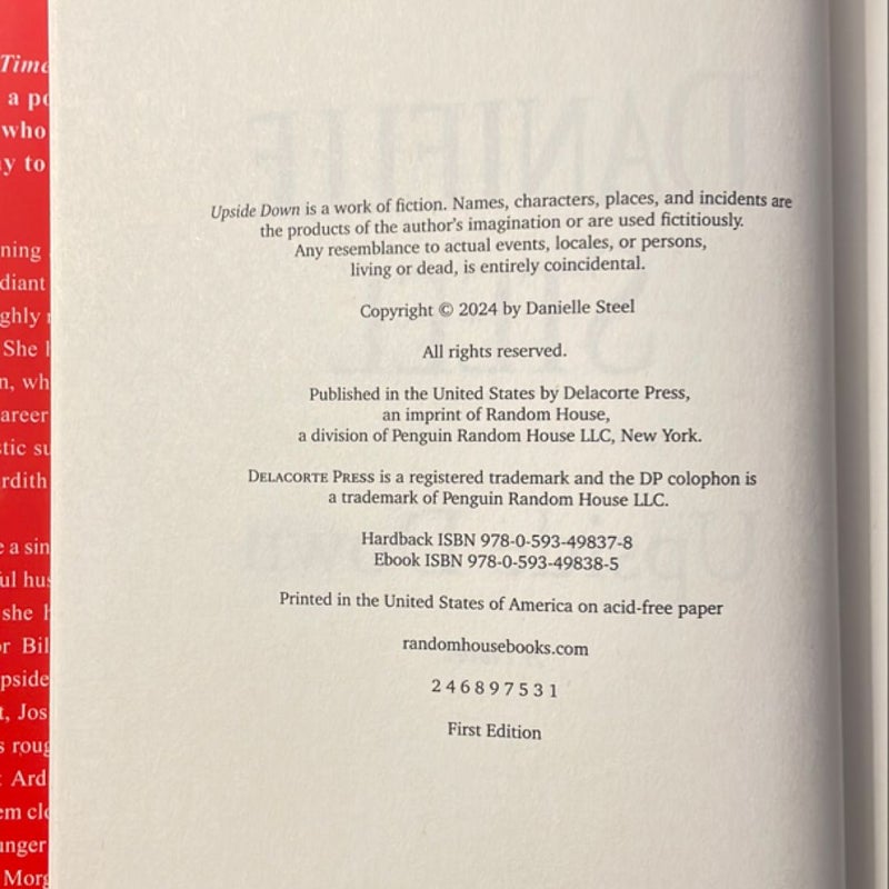 Upside Down (First Edition)