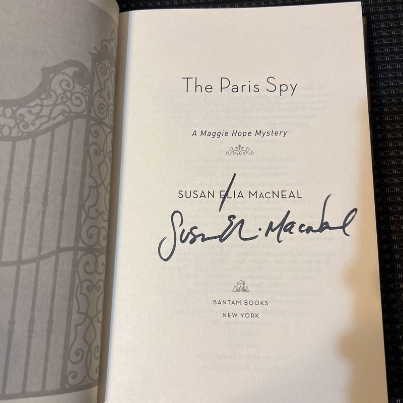 The Paris Spy (signed by author)
