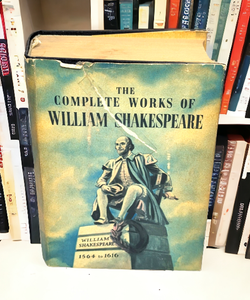 The Complete Works of William Shakespeare Abbey Library Hardcover Ex Library
