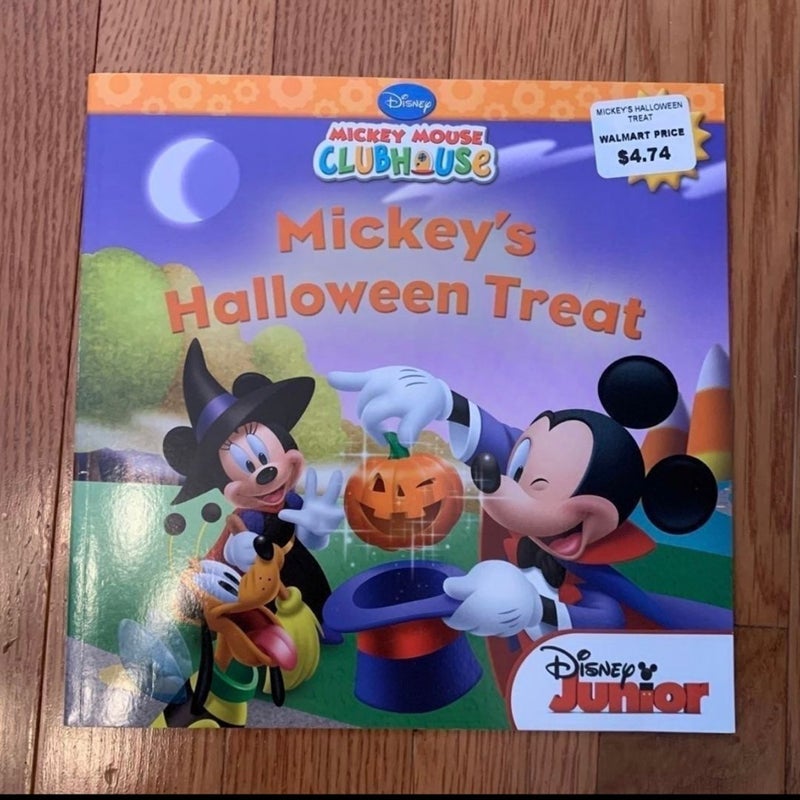 Mickey's Halloween Treat Disney Jr NEW Lift the Flaps