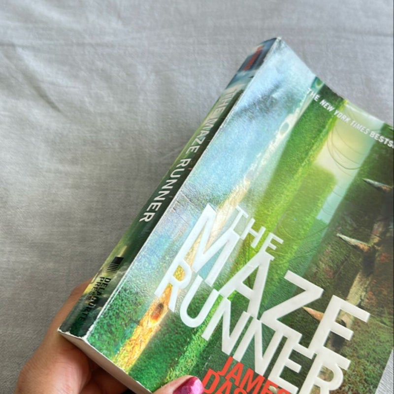 The Maze Runner Series Books 1-3