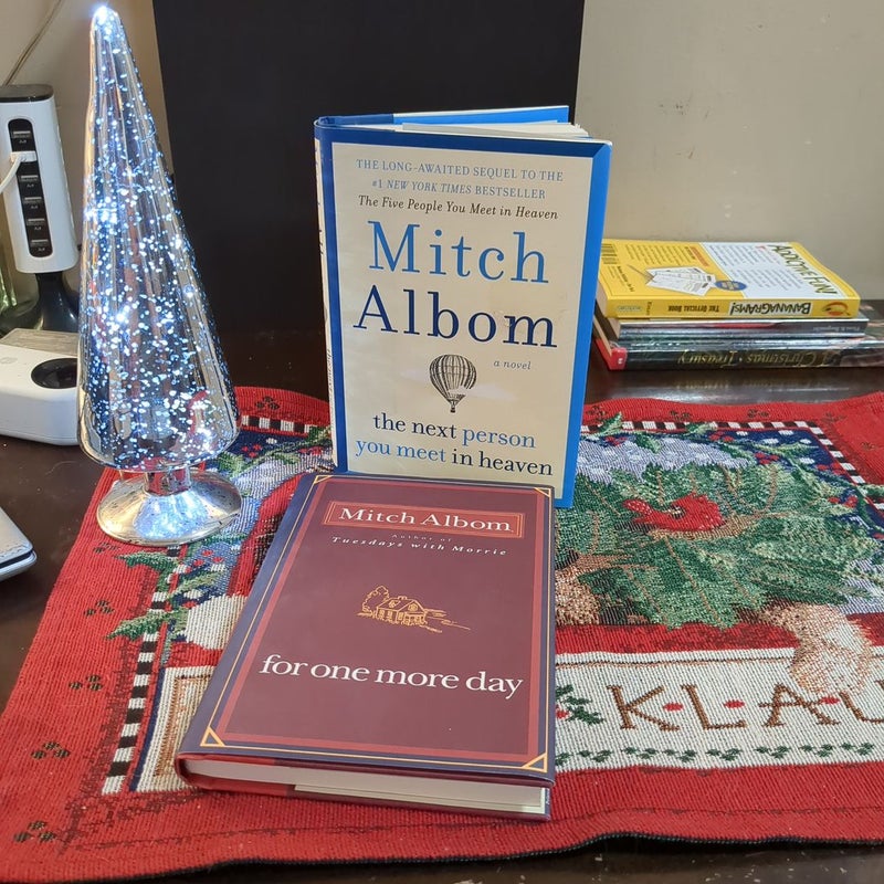 Mitch Albom Set (2) Books 