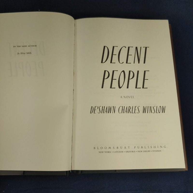 Decent People (First ed)