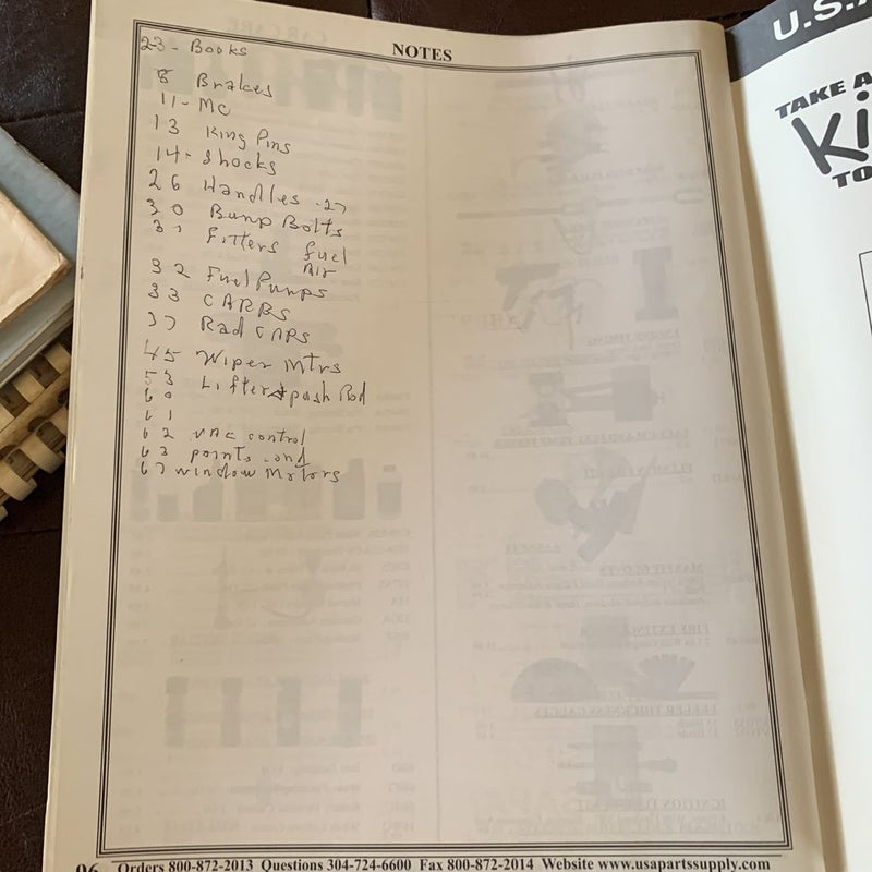 Oldsmobile 1941-1975 Parts Catalog