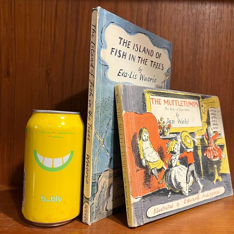 Two FIRST EDITION Vintage Children’s Books Illustrated by Edward Ardizzone '60s