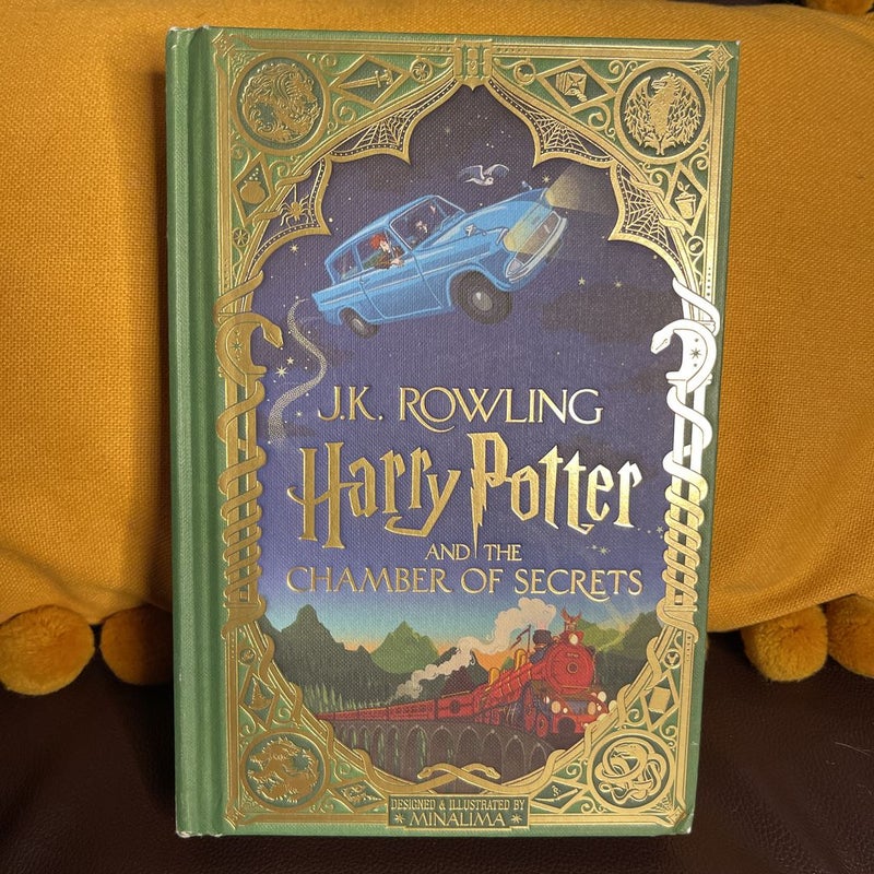 Harry Potter and the Chamber of Secrets: MinaLima Edition: Minalima  Illustrated Edition