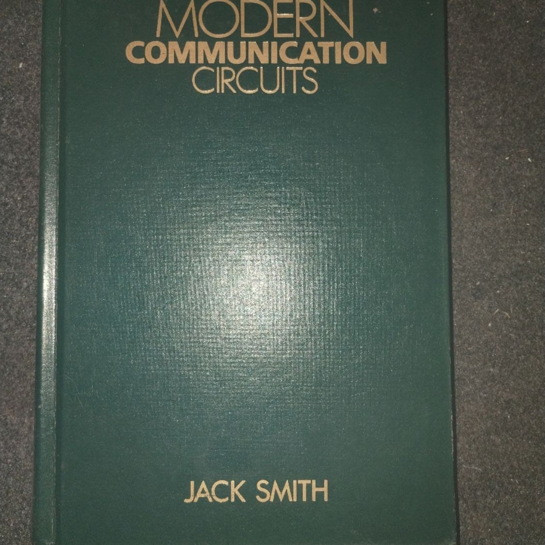 Modern Communication Circuits by J. Smith, Hardcover Pangobooks