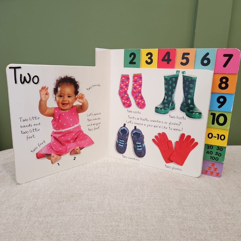 Tabbed Board Books: My First Numbers