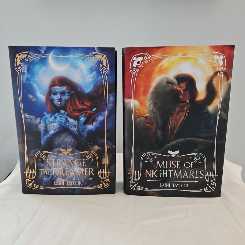 Strange the Dreamer & Muse of Nightmares - Signed Illumicrate Edition 