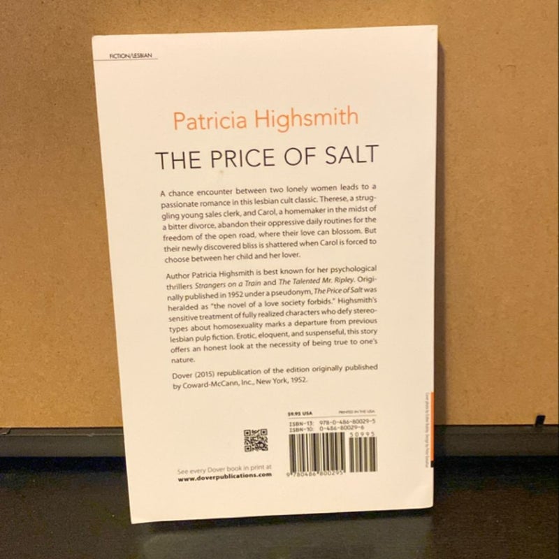 The Price of Salt