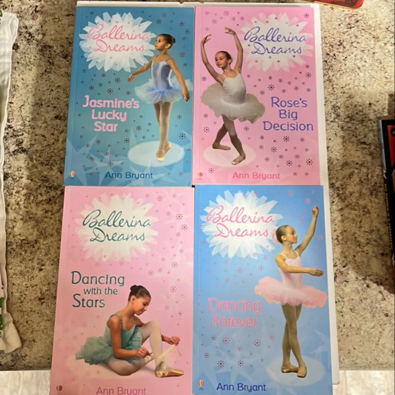 Ballerina Dreams - Lot of 4, Books 2 3 5 & 6 