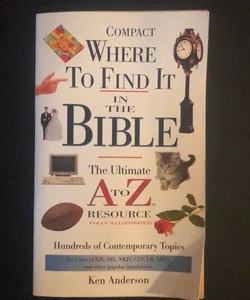 Where to Find It in the Bible - compact 