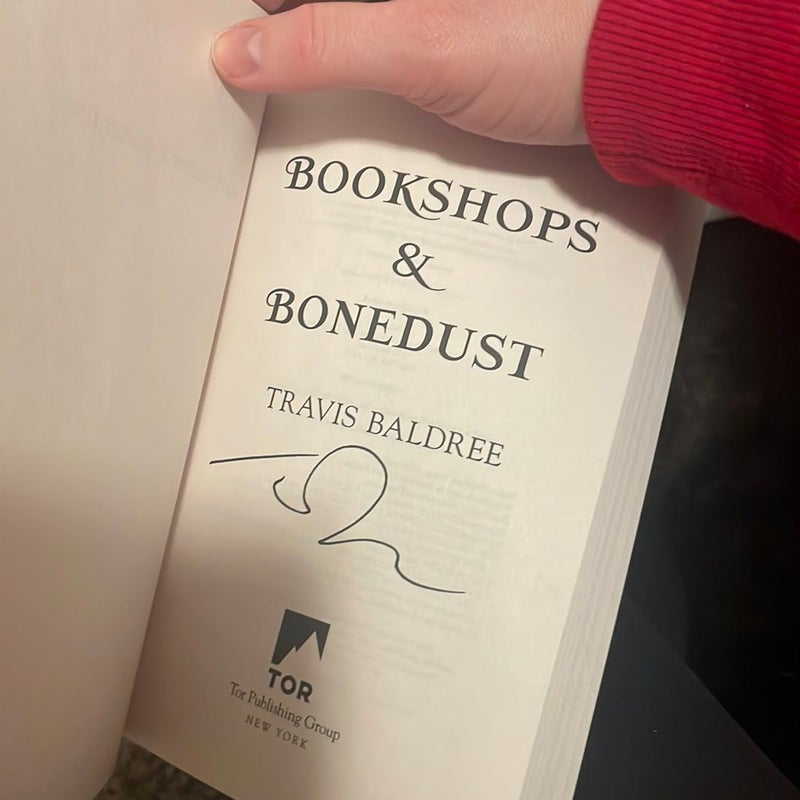 Bookshops and Bonedust (Signed by author)