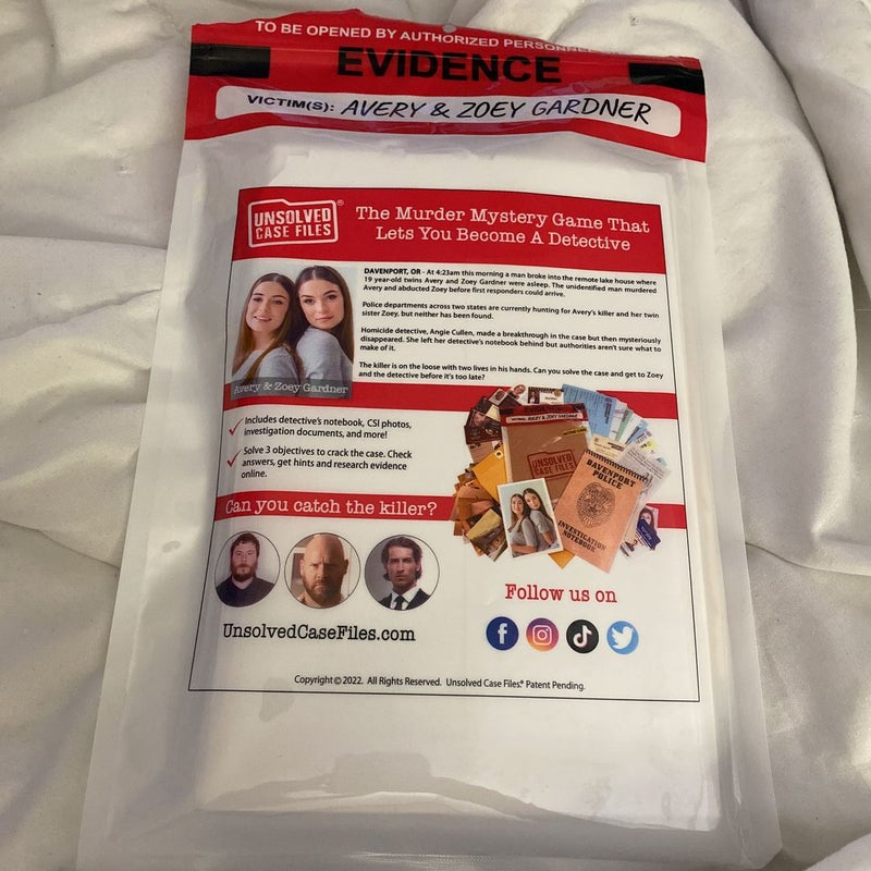 unsolved case files detective game (READY TO PLAY)