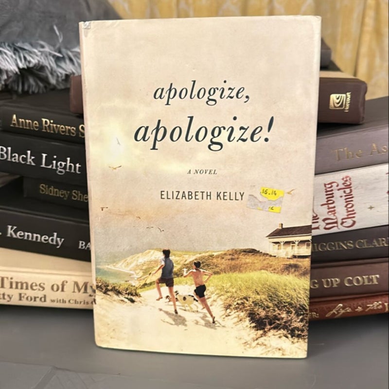 Apologize, Apologize!