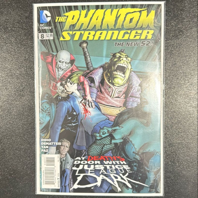 The Phantom Stranger The New 52! # 8 Justice league Dark DC Comics