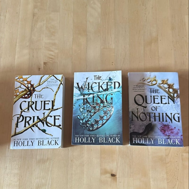 The Cruel Prince series (3 books)