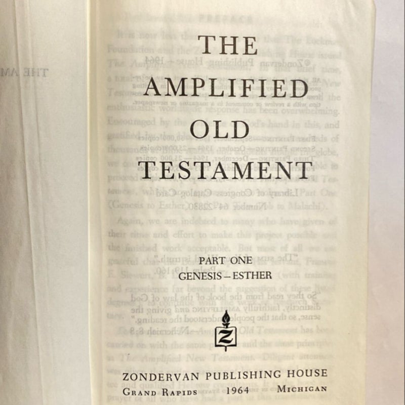 The Amplified Old Testament - Part One